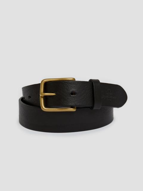 Nigel Cabourn Stud Detail Belt In Black Leather