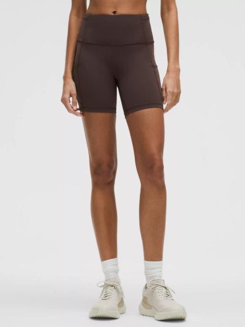 lululemon Fast and Free High-Rise Short 6" *7 Pocket
