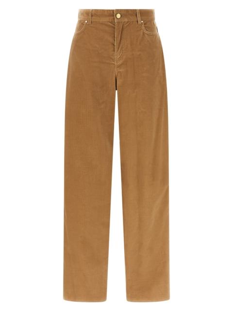 Max Mara Studio 'Fragola' Velvet Pants