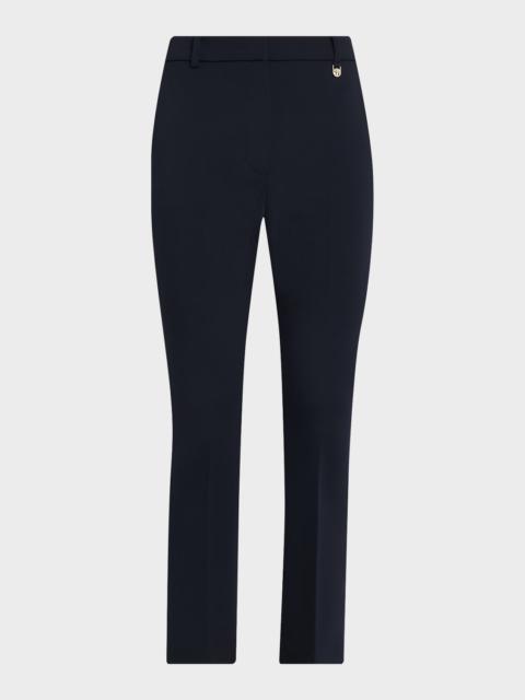 Max Mara Stretch Wool Cigarette Trousers