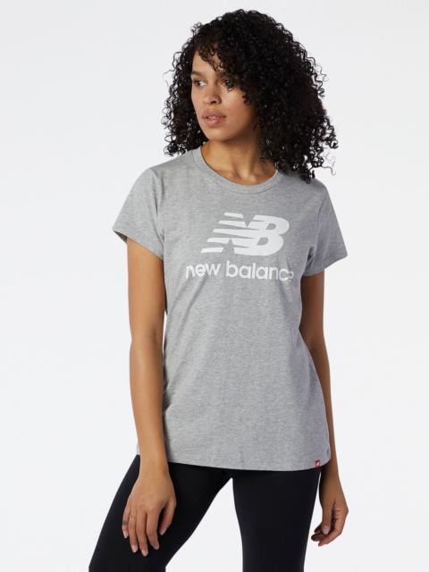 New Balance NB Essentials Stacked Logo Tee