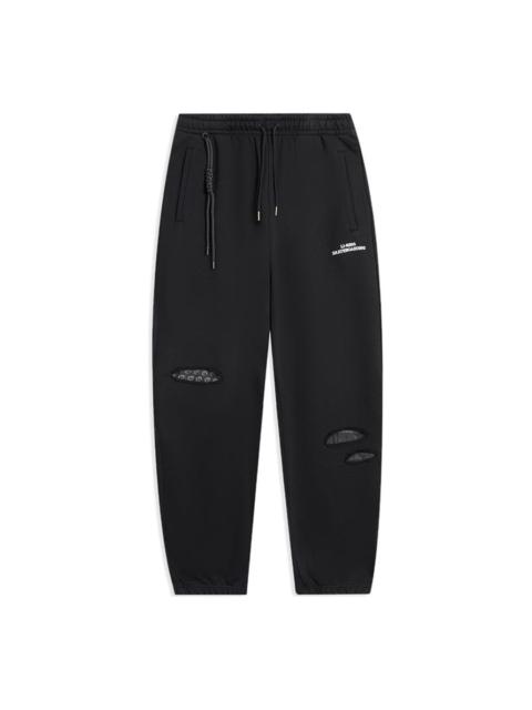 Li-Ning Li-Ning Skateboarding Graphic Sweatpants 'Black' AKLS867-2