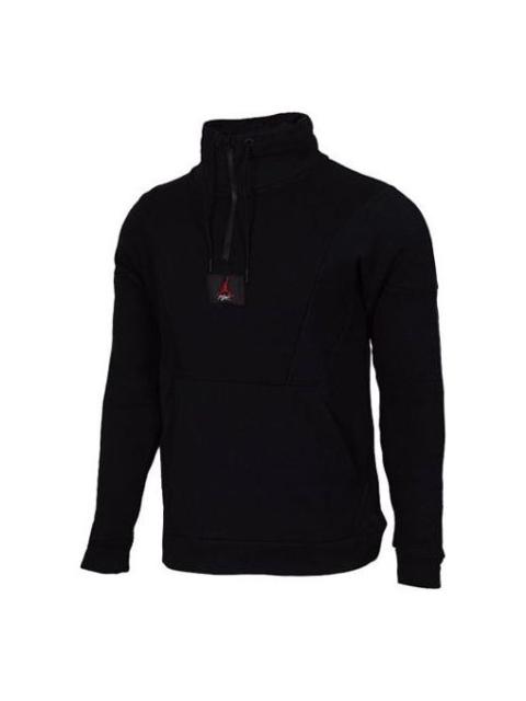 Jordan Air Jordan Half Zipper Athleisure Casual Sports Black AV2293-010