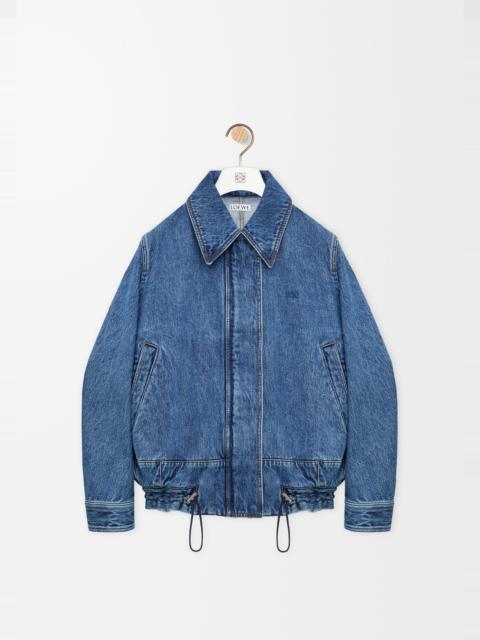 Loewe Drawstring jacket in denim