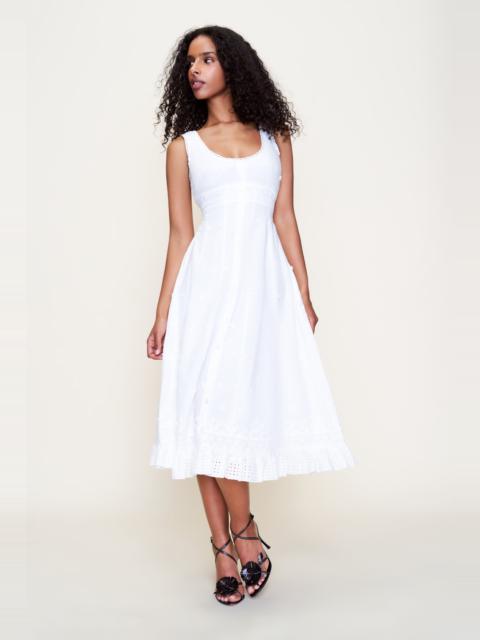 GUIZIO FLORRIE EYELET DRESS