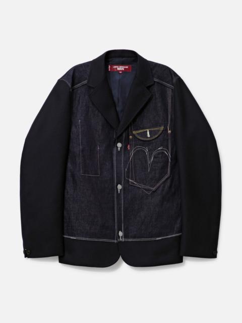 Junya Watanabe MAN JUNYA WATANABE MAN X LEVIS SB DENIM WOOL JACKET