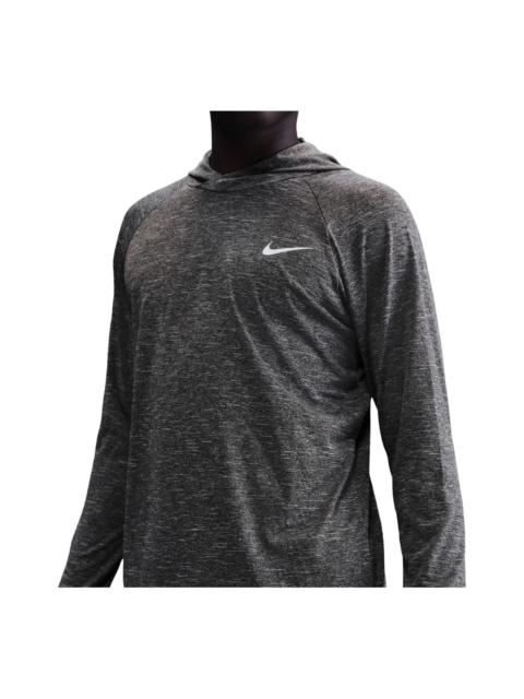 Nike Nike Swim Hydroguard Essential Dri-FIT UV Hooded T-Shirt 'Black' NESSB669-001