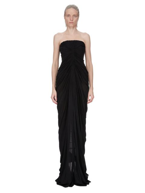 Rick Owens Radiance Bustier Gown Black