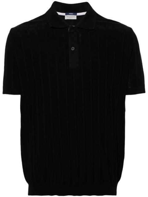 Paul & Shark striped cotton polo shirt