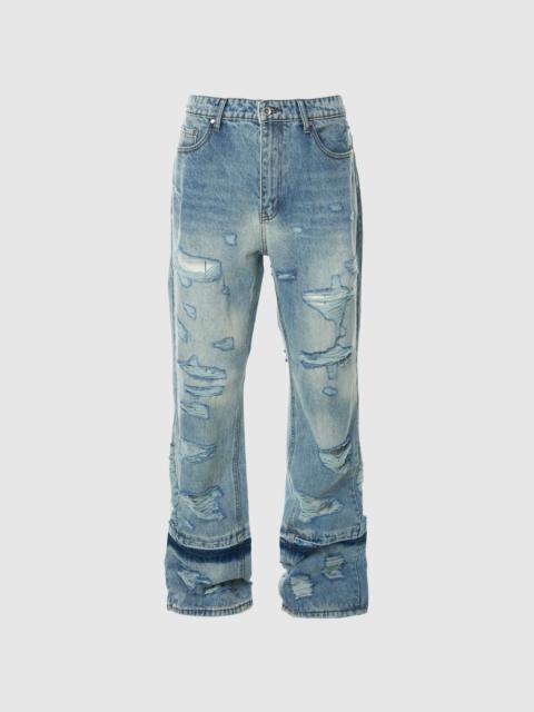 WHO DECIDES WAR GNARLY DENIM JEANS