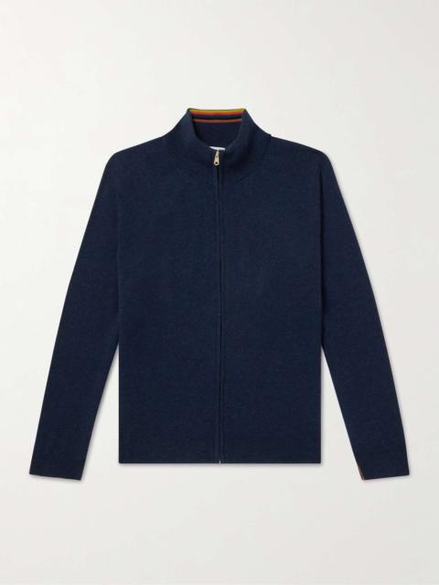 Paul Smith Cashmere Zip-Up Cardigan