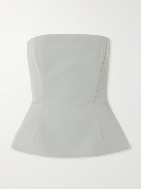 Jean Paul Gaultier Strapless Twill Bustier Top