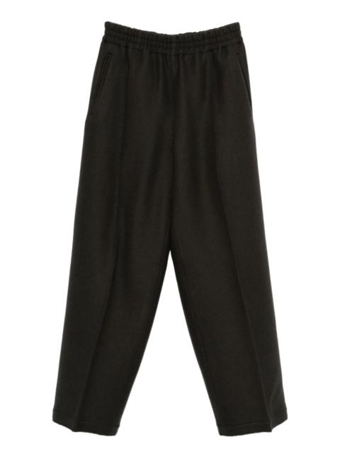 AMI Paris elasticated-waist wool trousers