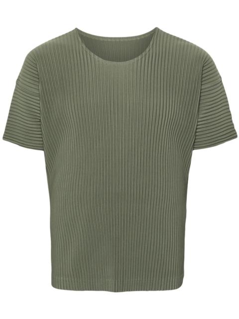 ISSEY MIYAKE plissé jersey T-shirt
