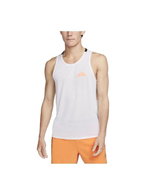 Nike Nike Trail Solar Chase Dri-FIT Running Tank 'White' DX0858-100