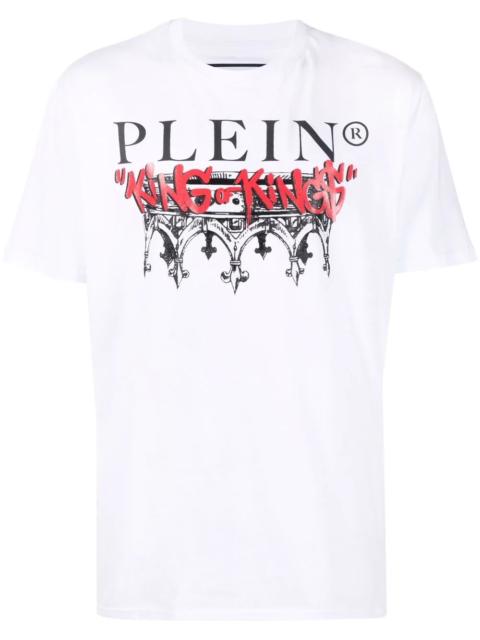 PHILIPP PLEIN King Plein crew-neck cotton T-shirt
