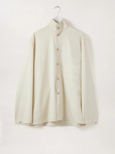 Lemaire STAND COLLAR SHIRT
COTTON TWILL