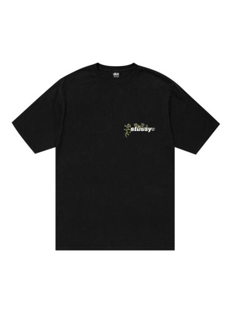 Stussy Bokay Pigment Dyed Tee 'Black'