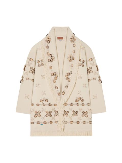 Alanui Ocean Dream single-breasted coat