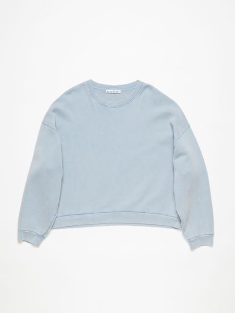 Crew neck sweater - Old blue