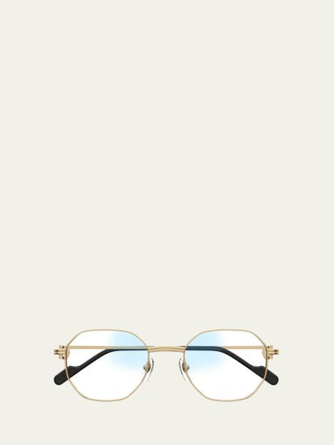 Cartier Round Photochromic Metal Sunglasses