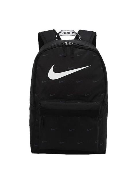 Nike Nike Sportswear Heritage Swoosh Backpack 'Black White' DC7344-010
