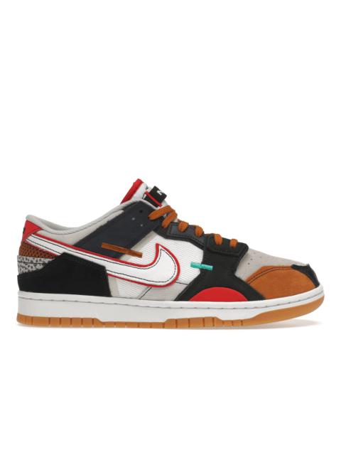 Nike Nike Dunk 낮은 스크랩 블랙 그레이 대학 레드