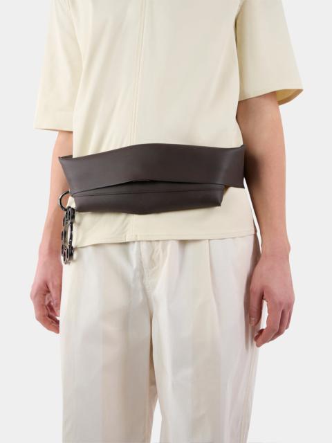 SUNNEI GOMMA BELT BAG / terra