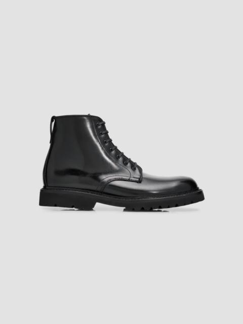 ALLEN EDMONDS Men's Leather Combat Boots - Black