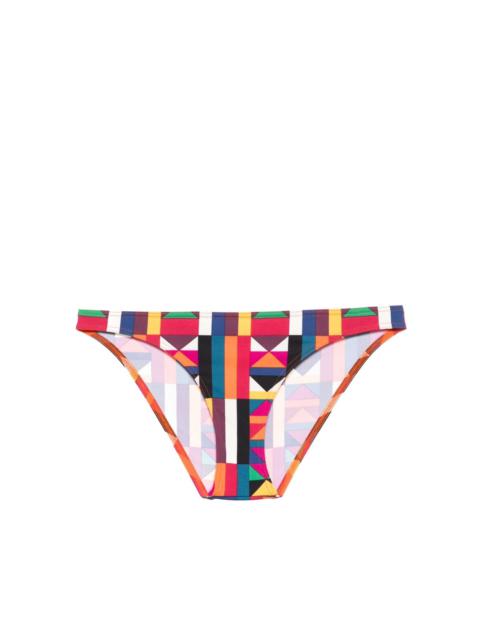 AllÃ©gorie geometric-print bikini bottoms