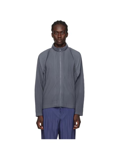 ISSEY MIYAKE Gray Monthly Color October Jacket