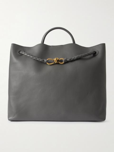Bottega Veneta Andiamo Large Embellished Leather Tote