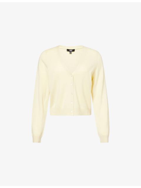 PAIGE Brioche Cashmere Knitted Cardigan