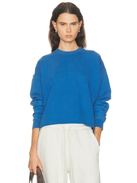 LESET Jamie Patch Crewneck Sweater