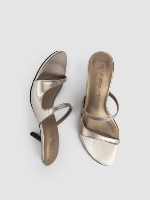 BY FAR Serena Metallic Mule