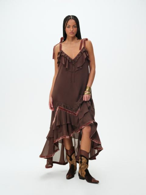 For Love & Lemons Layla Maxi Dress