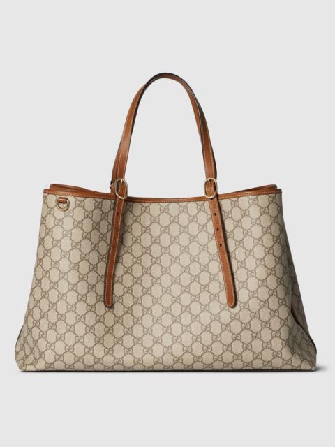 GUCCI GG Emblem large tote bag