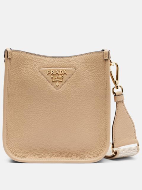 Prada Mini leather shoulder bag