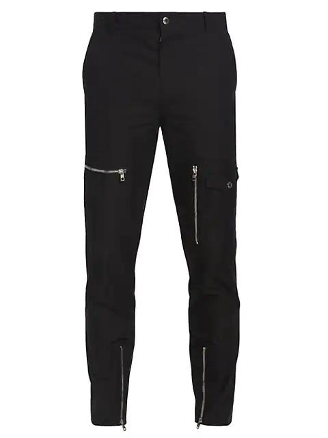 Alexander McQueen Zipper Cargo Pants