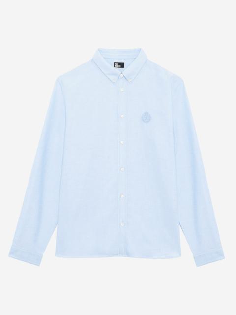 The Kooples LIGHT BLUE FORMAL SHIRT WITH CLASSIC COLLAR