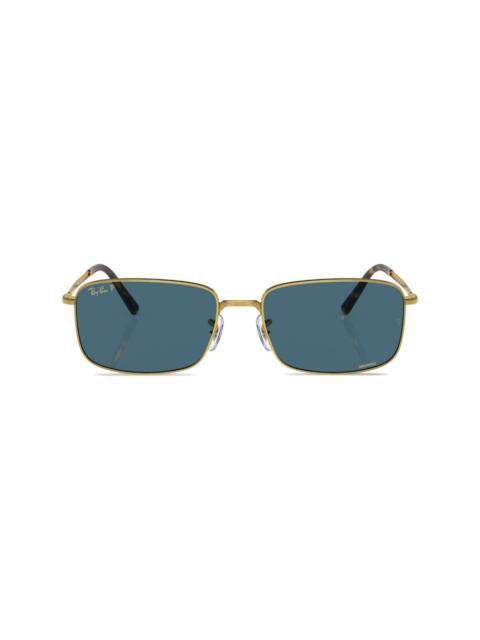 Ray-Ban tinted-lenses 광장 프레임 선글라스