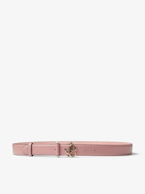 JIMMY CHOO Jc-bar Blt
Ballet Pink Calf Leather Bar Belt with JC Emblem