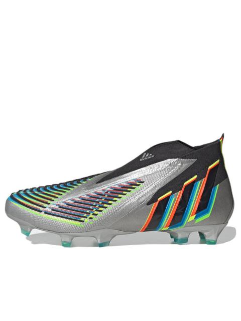 adidas adidas Predator Edge+ FG 'Silver Metallic Black' HR1560