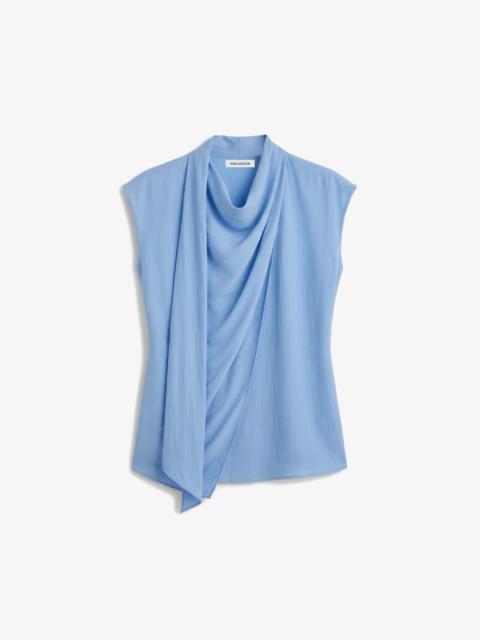 M.M.LaFleur Ismelka Scarf Top - Eco Drape
