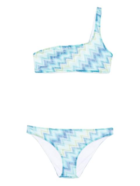 Missoni one-shoulder bikini set