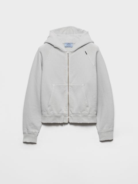 Prada Cotton hoodie jacket