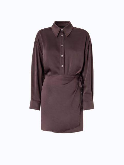 PINKO MINI DRESS WITH BUTTON FASTENING