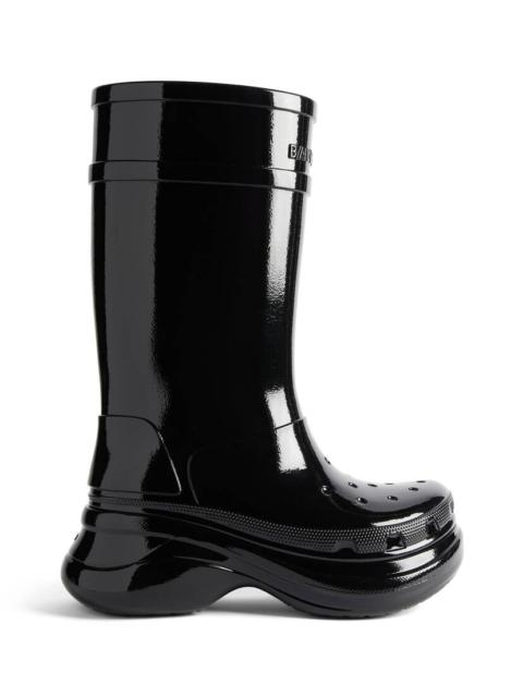 BALENCIAGA Women's Crocs™ Boot  in Black