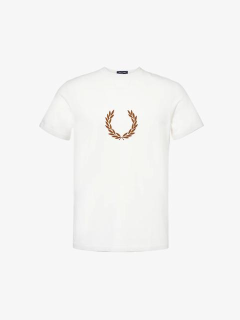 Ringer logo-embellished cotton-jersey T-shirt