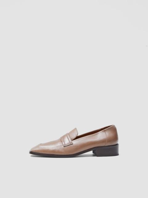 JOSEPH Leather Penny Loafers